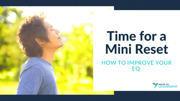 Jo Ilfeld |Executive Leadership Coach |Time for a Mini Reset