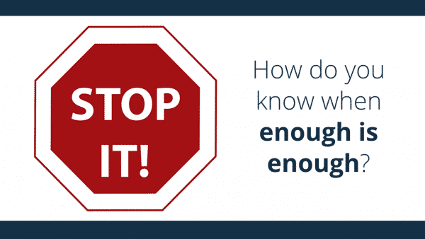 Jo Ilfeld | Executive Leadership Coach | Enough is Enough